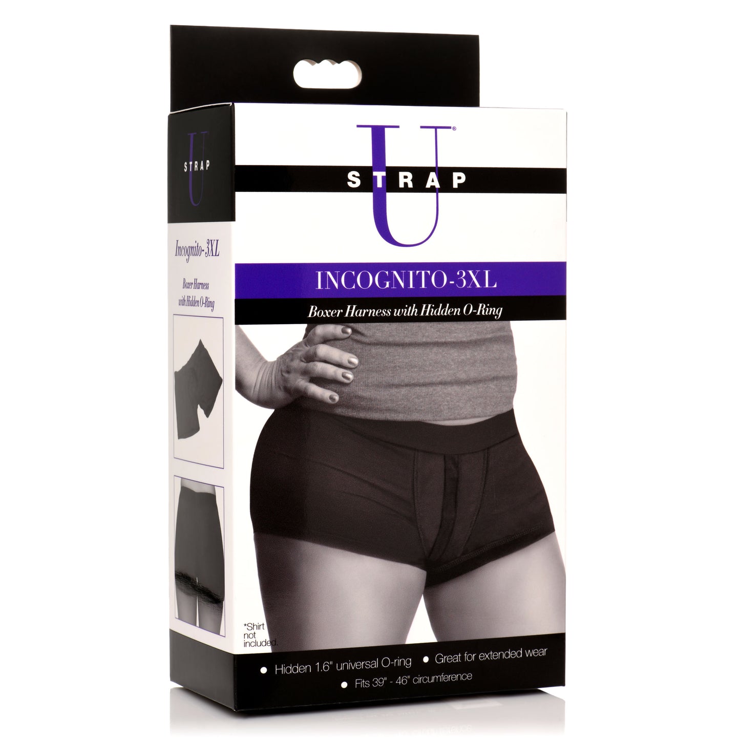 Incognito Boxer Harness With Hidden O-ring - 3xl