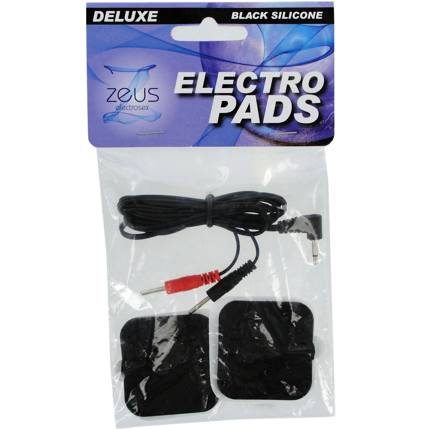 Zeus Deluxe Silicone Black Electro Pads