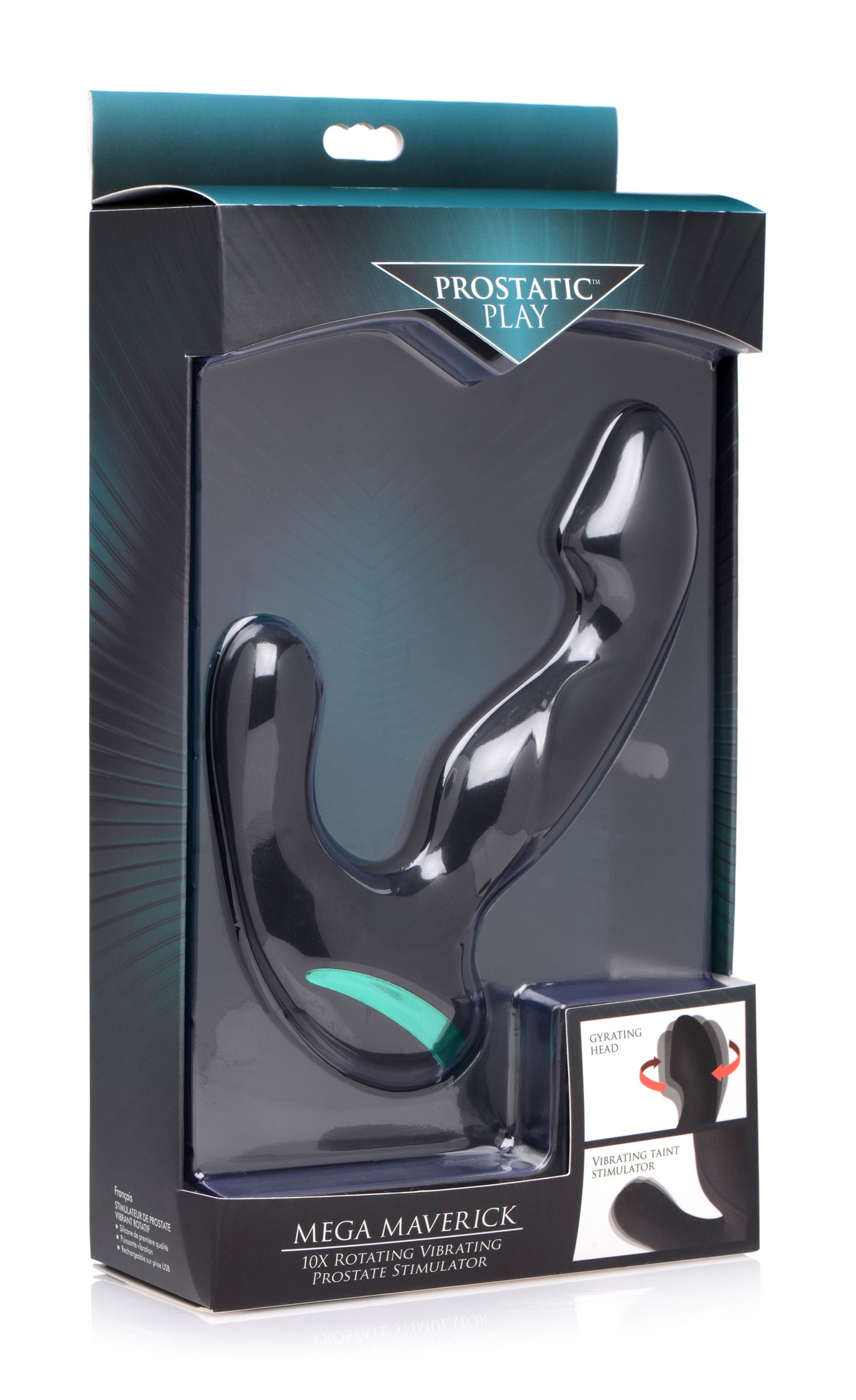 Mega Maverick 10x Rotating Vibrating Prostate Stimulator