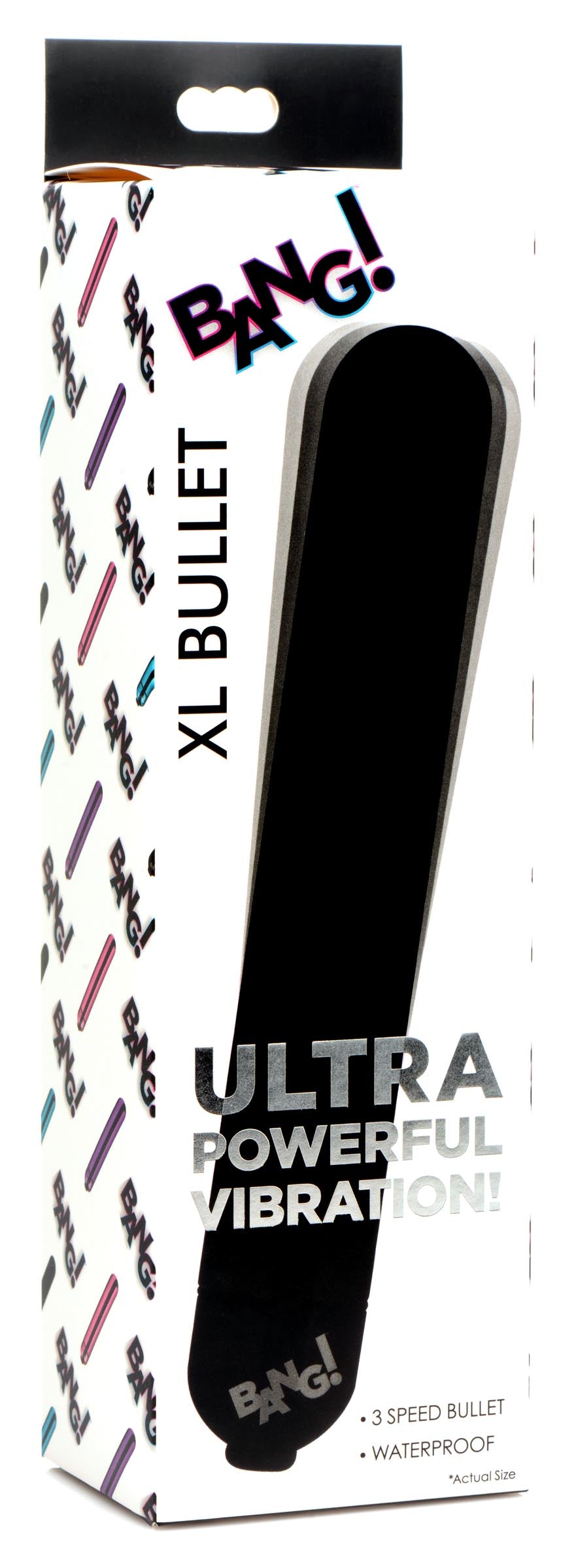 Xl Vibrating Metallic Bullet - Black