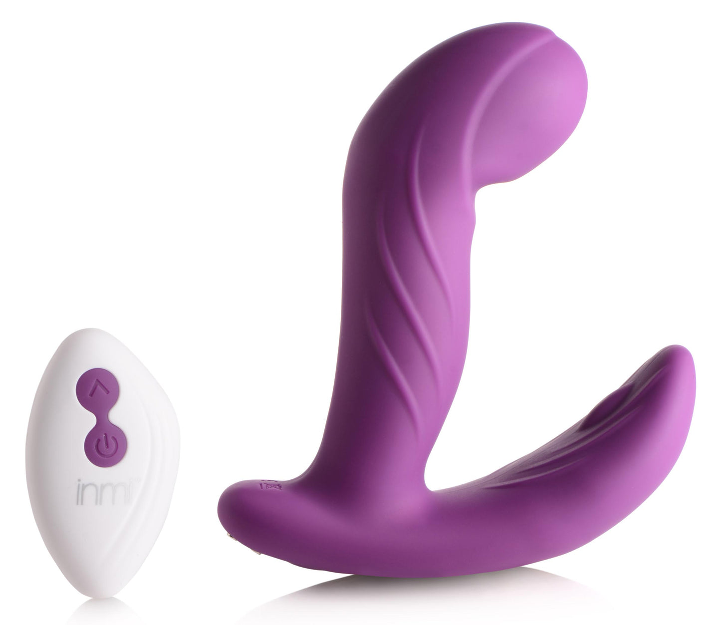 G-rocker 10x Come Hither Silicone Vibrator With Remote Control
