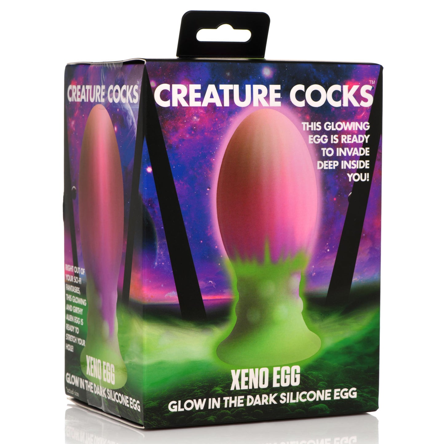 Xeno Egg Glow In The Dark Silicone Egg - Large