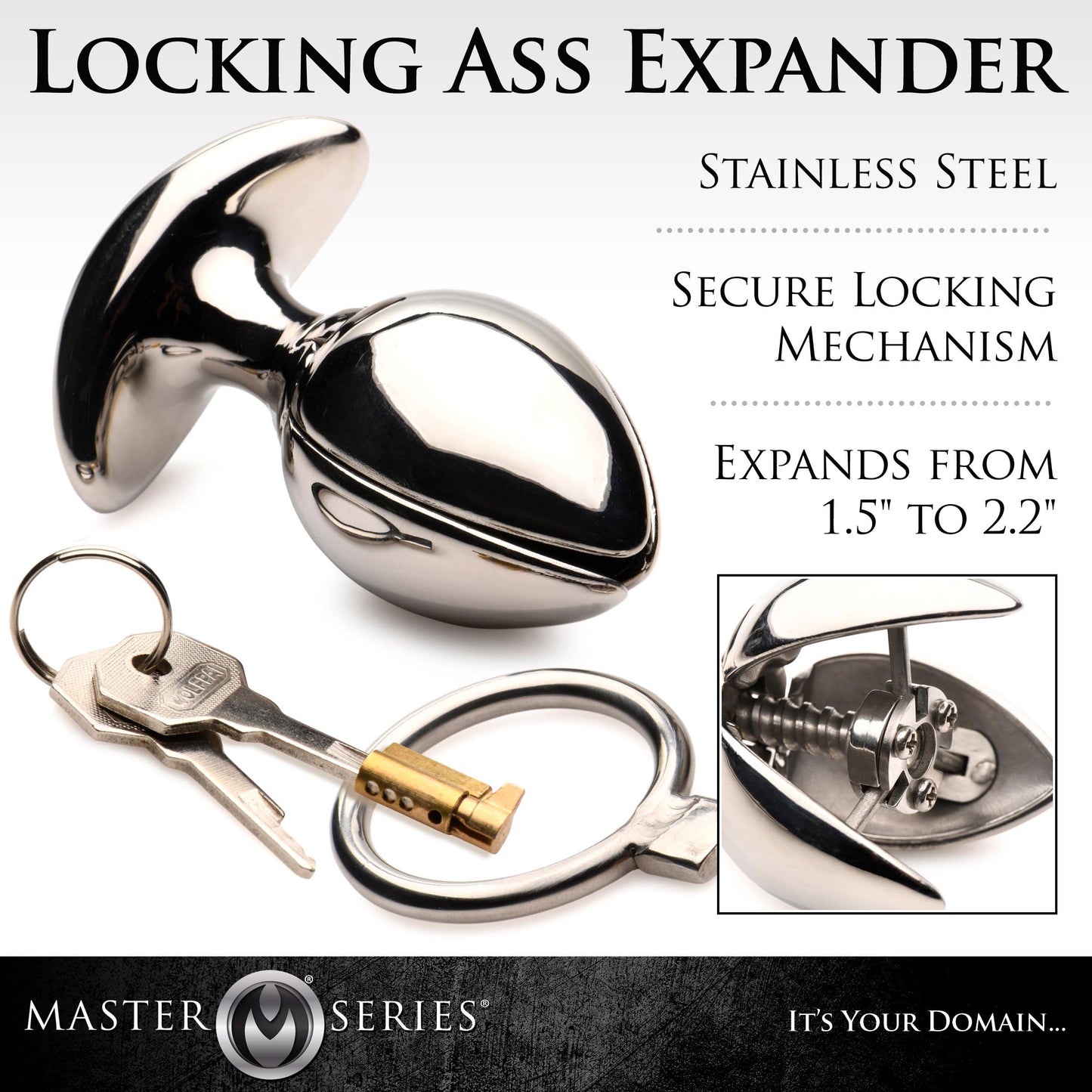 Ass Vault Locking Anal Expander