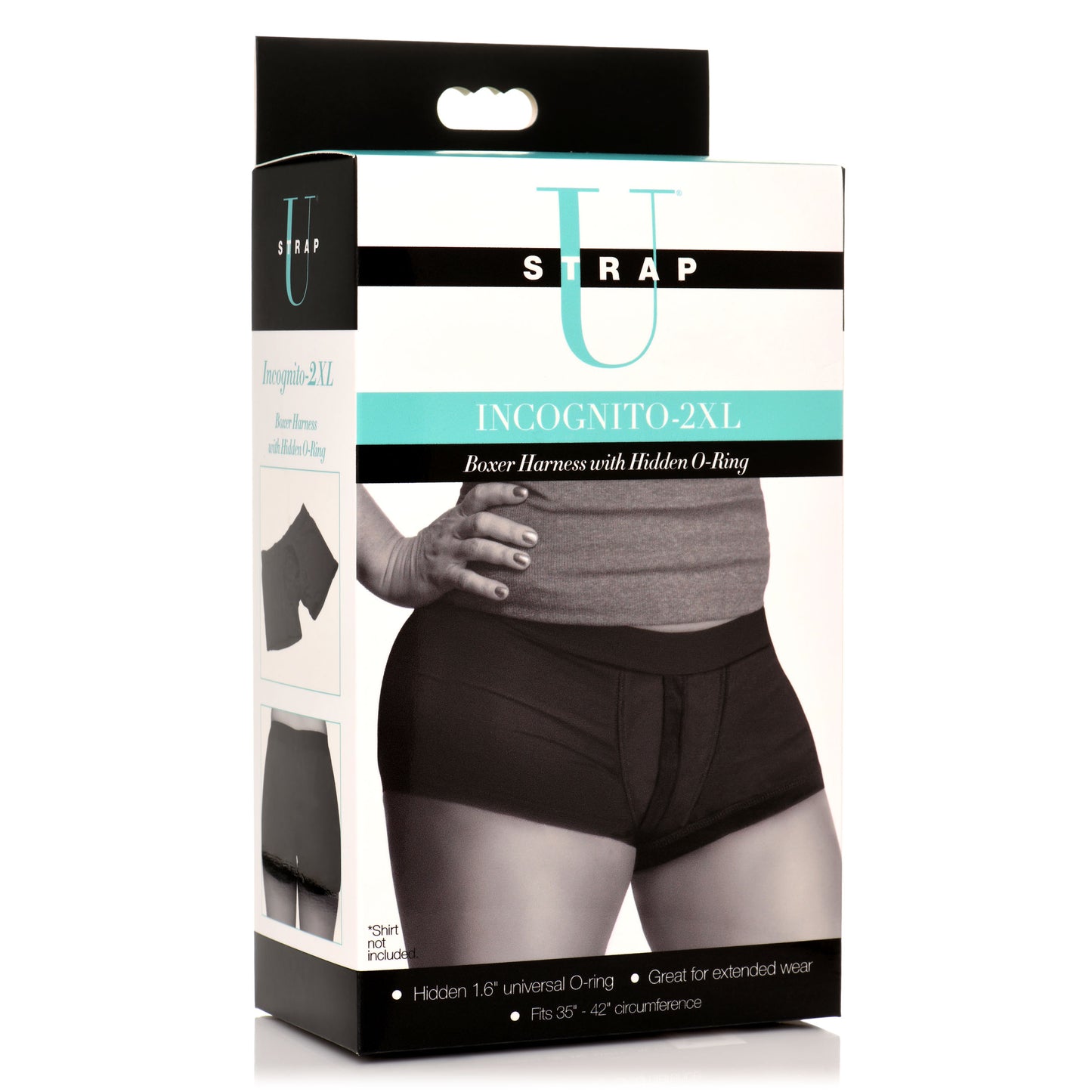 Incognito Boxer Harness With Hidden O-ring - 2xl