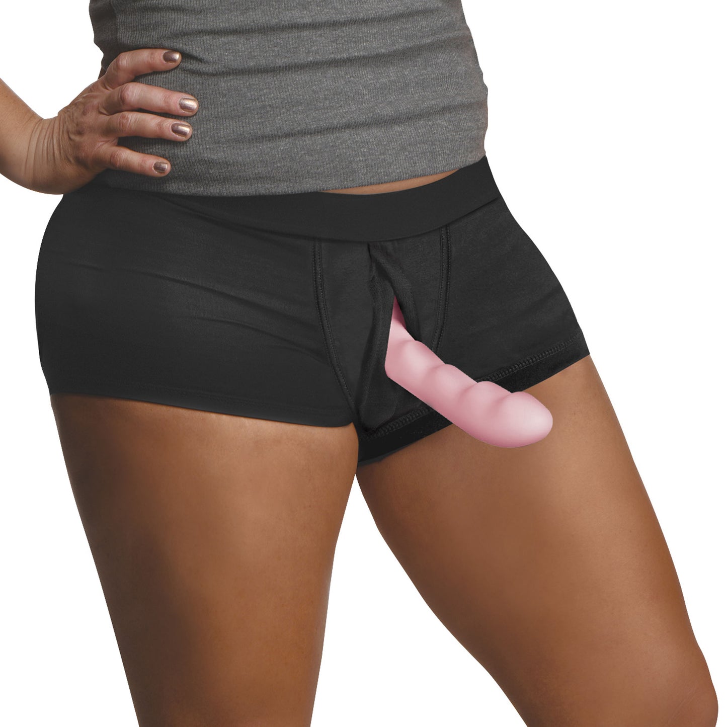 Incognito Boxer Harness With Hidden O-ring - 2xl