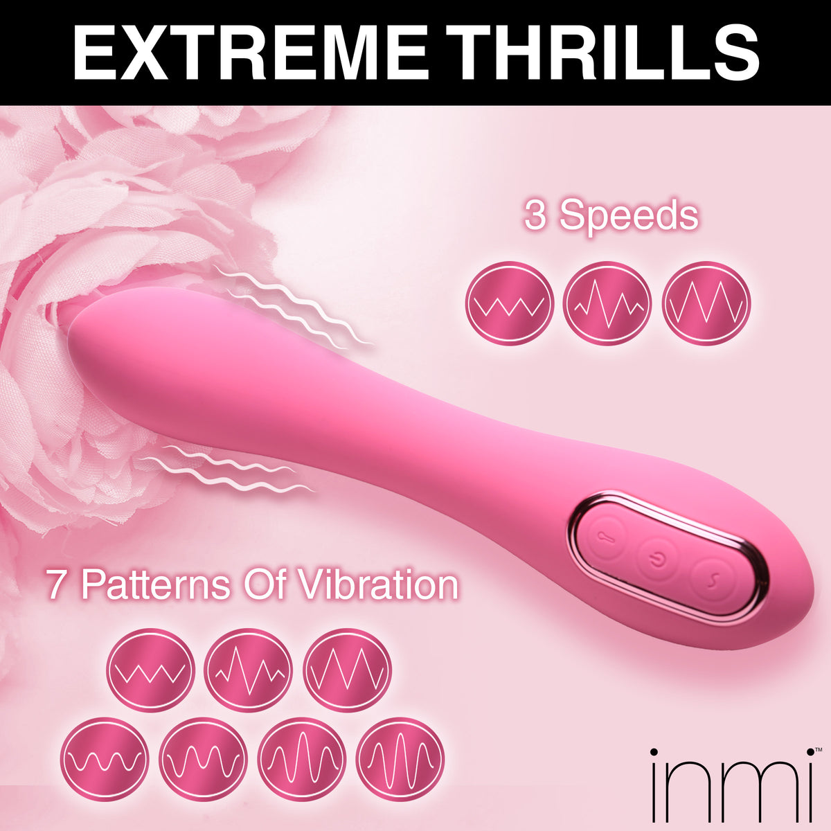 Extreme-g Inflating G-spot Silicone Vibrator