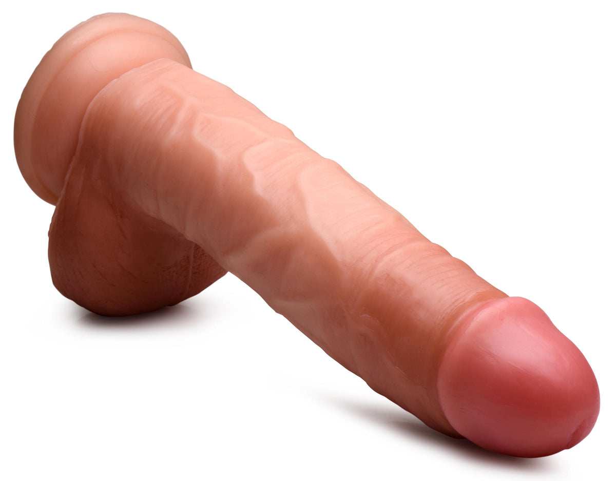 Jock 9 Inch Dong With Balls Flesh