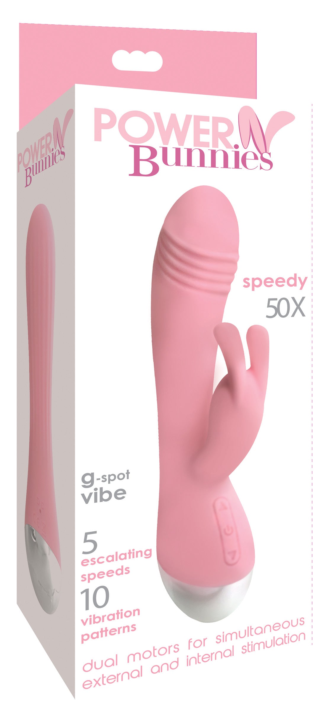 Speedy 50x Silicone Rabbit Vibrator