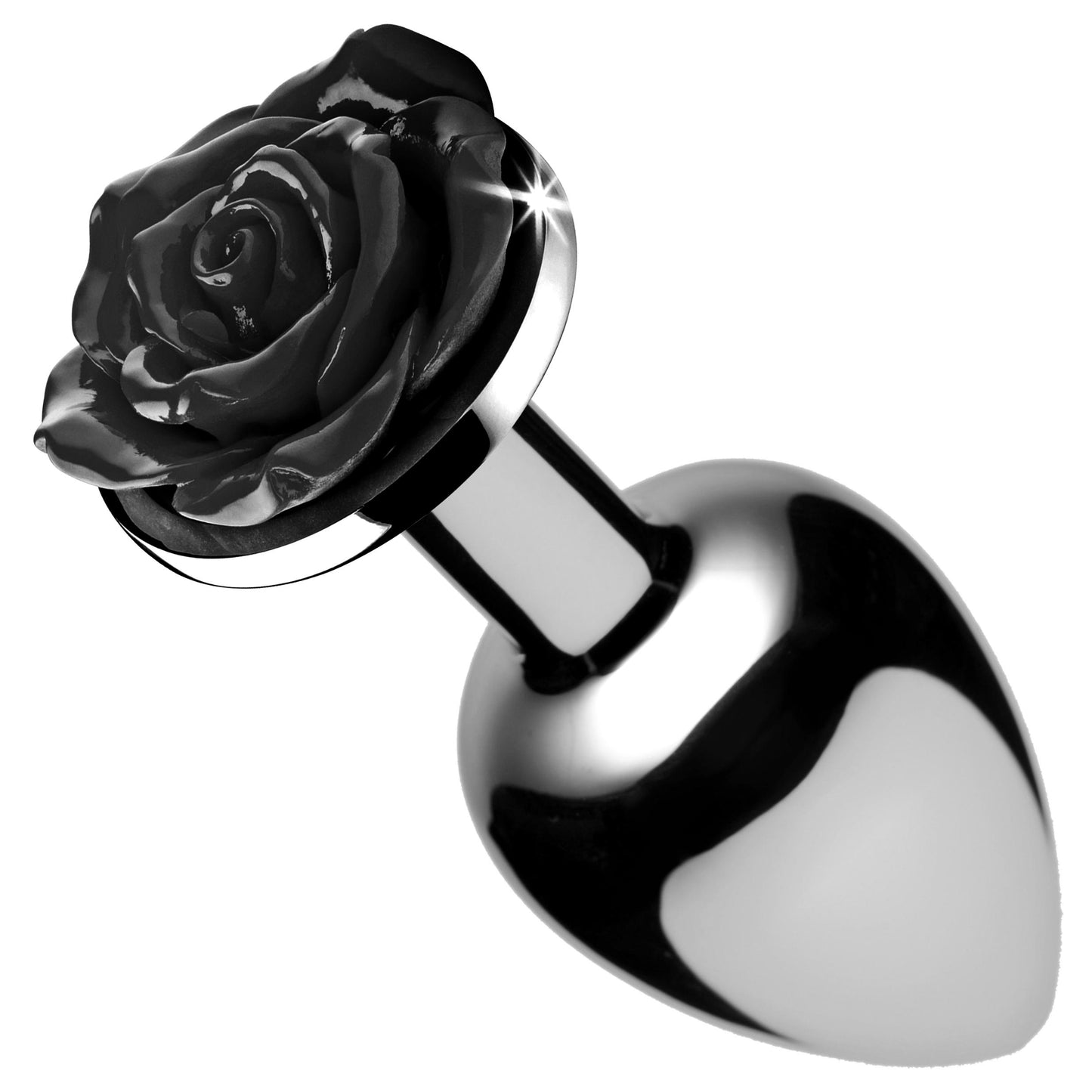 Black Rose Anal Plug- Medium