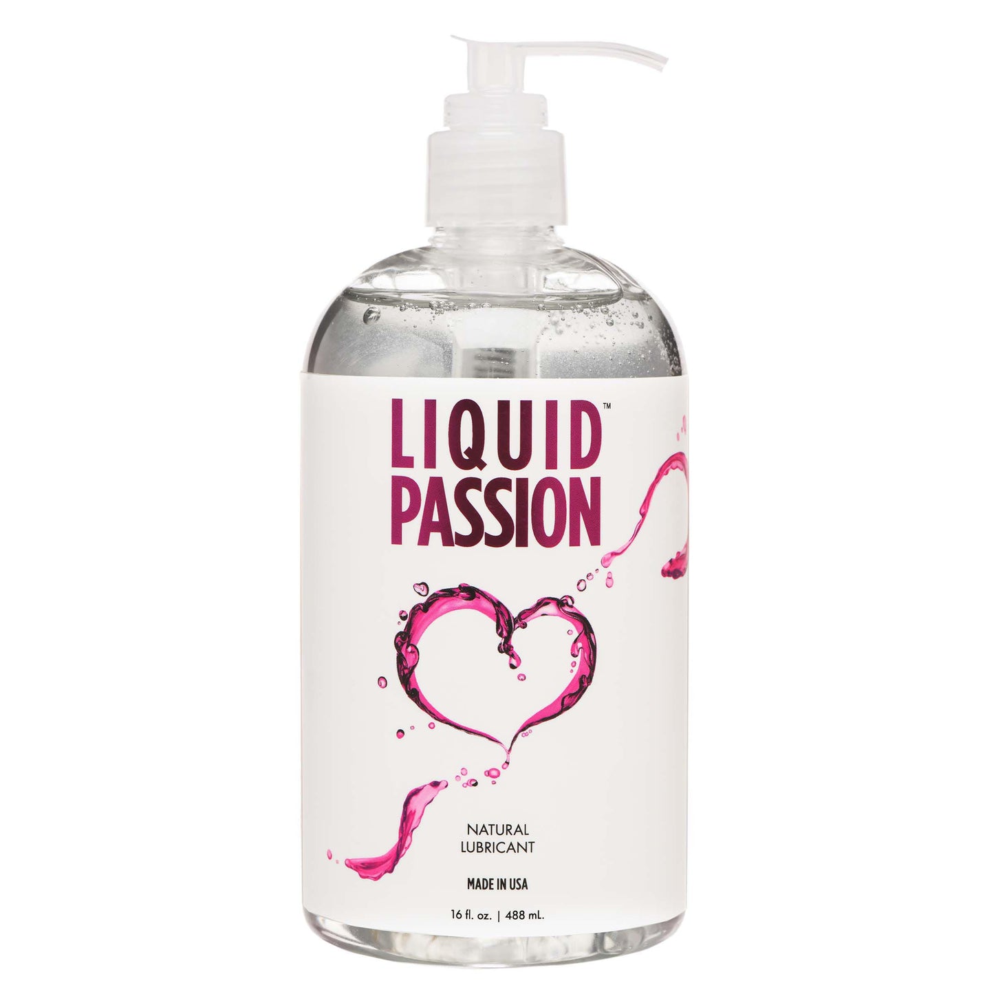 Liquid Passion Natural Lubricant - 16oz