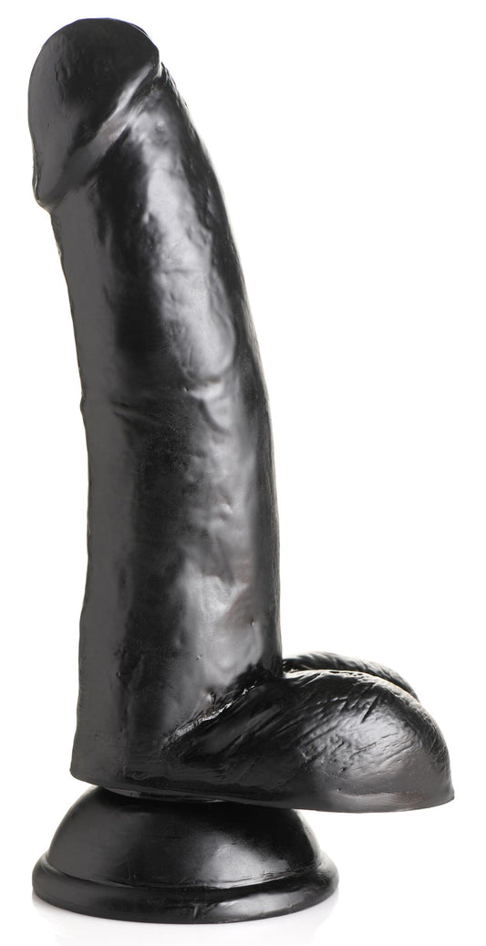 Jock 8 Inch Dong With Balls Black