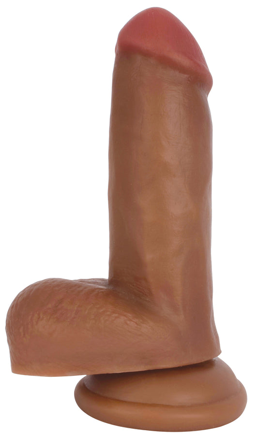 Jock Medium Suction Cup Dildo With Balls - 6 Inch